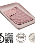 Leander Organic Matty Change Mat Topper Wood Rose