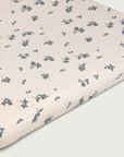 Garbo&Friends Blueberry Muslin Fitted Sheet Cot