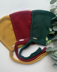 Condor Classic Garter Stitch Bonnet Forest Green