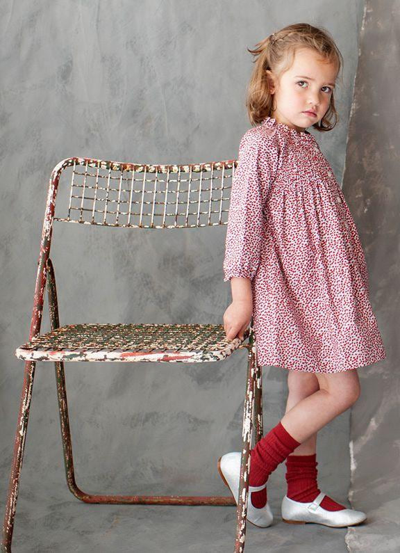 Ribbed Socks Red - Classical Child
 - 4