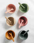 Silicone Suction Bowl Linen