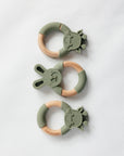 Rabbit Teether Sage