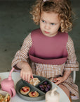Silicone Bib Desert Rose
