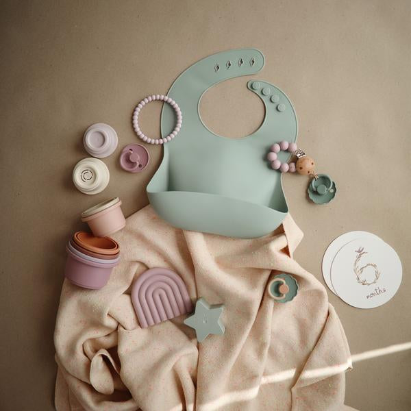 Frigg Coloured Pacifier - Willow 2 Pack