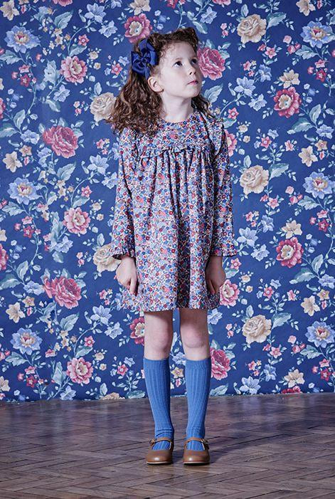 Ribbed Socks French Blue - Classical Child
 - 6