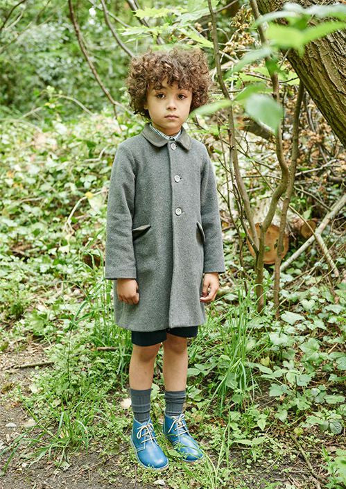 Dark Grey Ribbed Socks
