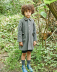 Dark Grey Ribbed Socks