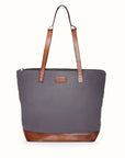 Arch Luxe Nappy Bag Grey/Tan