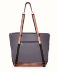 Arch Luxe Nappy Bag Grey/Tan