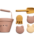 Beach Bucket & Toys Set - Pink Cat