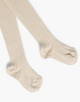 Linen Ribbed Tights | Condor