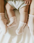 Short Lace Socks Cream | Condor