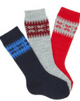 Nordic Border Knee High Socks