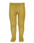 Mustard Openwork Tights | Condor