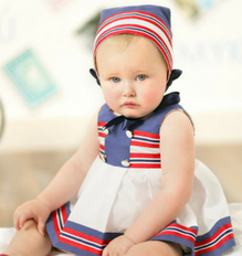 Nautical Bonnet Foque Classical Child