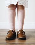 Ribbed Socks Dusky Rose