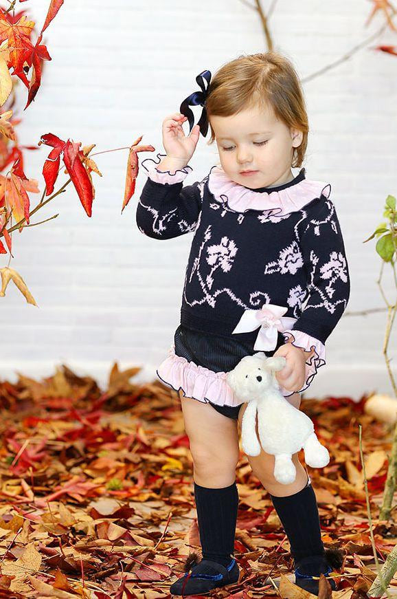Ribbed Socks Navy - Classical Child
 - 7