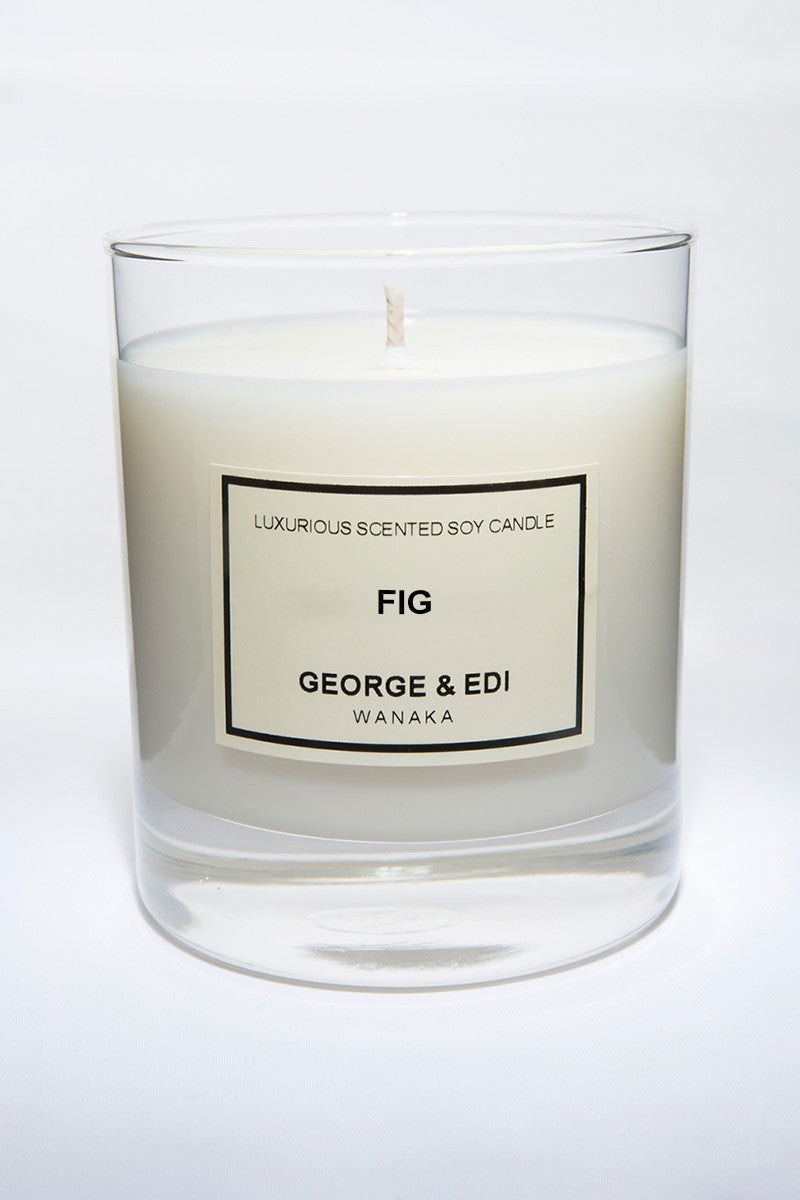 George &amp; Edi Fig Candle 