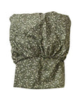 Garbo&Friends Floral Moss Fitted Sheet Single