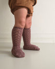 Warm Crochet Socks Nutmeg