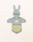 Fin & Vince Bunny Hat - Dew W/ Buttercream