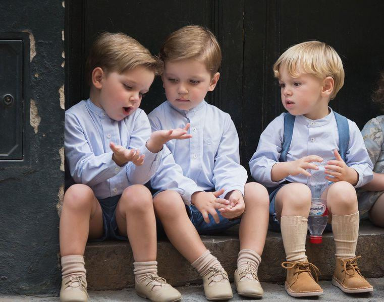 Ribbed Socks Linen - Classical Child
 - 5