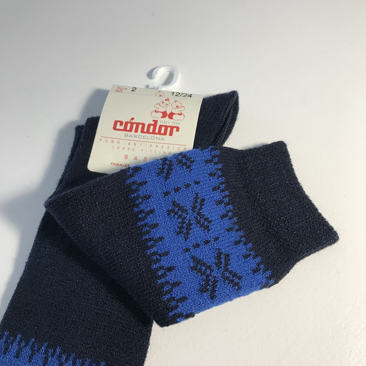 Nordic Border Knee High Socks