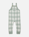 Miann & Co Knitted Overall - Whisper Green Gingham