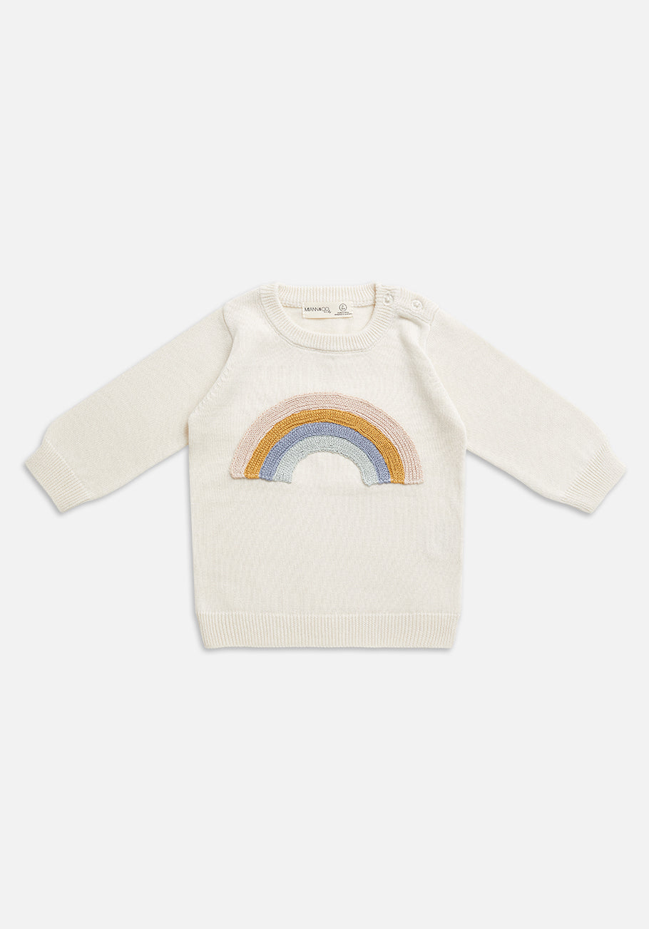 Kids rainbow jumper best sale