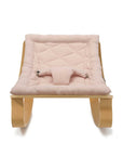 Charlie Crane Levo Baby Rocker in Beech with Nude Cushion