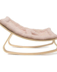 Charlie Crane Levo Baby Rocker in Beech with Nude Cushion
