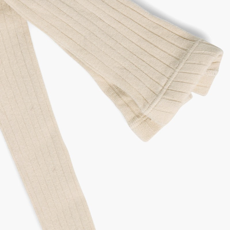 Linen Ribbed Tights | Condor