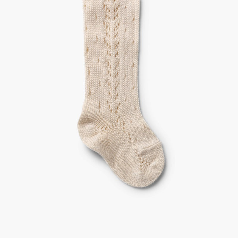 Openwork Tights Linen | Condor