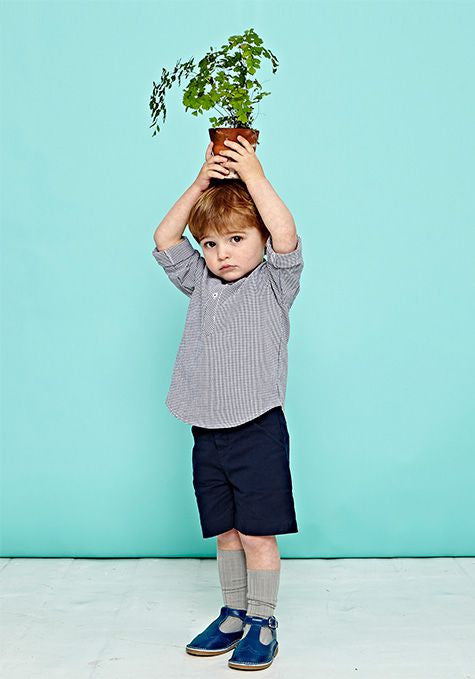 Ribbed Socks Aluminium - Classical Child
 - 5