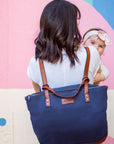 Arch Luxe Nappy Bag Navy