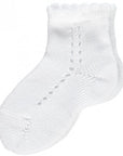 Short Lace Socks White | Condor