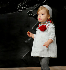 Knitted Bonnet - Classical Child
 - 1