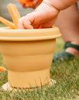 Silicone Snack Cup Ochre