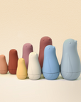 Silicone Nesting Penguin Fauna
