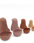 Silicone Nesting Penguin Flora