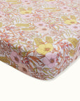 Goldie + Ace Vintage Floral Print Fitted Sheet Bassinet