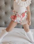 White Pom Pom Knee High Socks | classical child