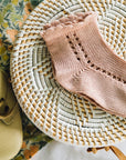 Short Lace Socks Old Rose | Condor