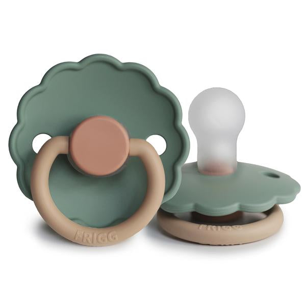 Frigg Coloured Pacifier - Willow 2 Pack
