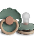 Frigg Coloured Pacifier - Willow 2 Pack