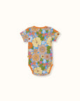 Goldie + Ace Floral Print Bodysuit Short Sleeve