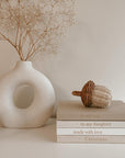 Mushroom Rattan Rattle