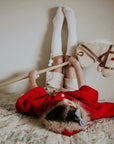 Pom pom knee high socks - Neutral