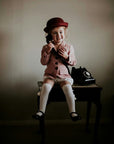 Pom pom knee high socks - Neutral