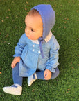 Moss Stitch Cotton Bonnet - Classical Child
- 4